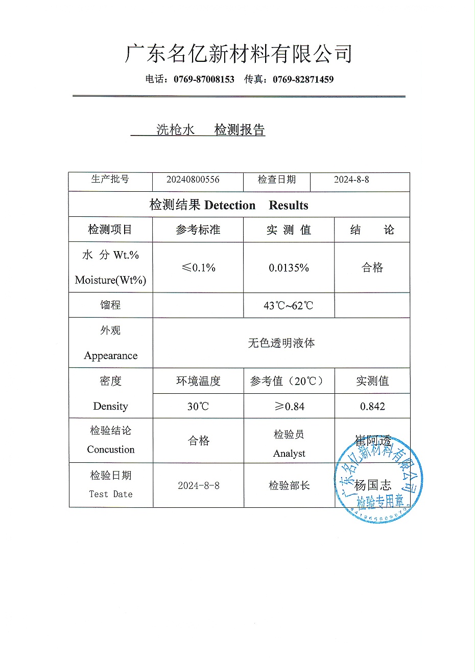 洗枪水